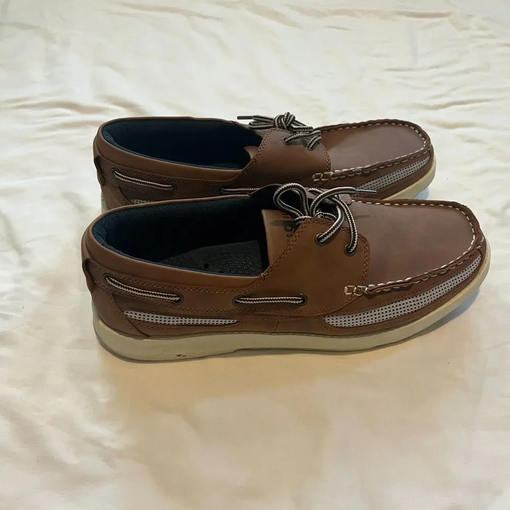 Island surf company brown loafers mens size 11 EUC
